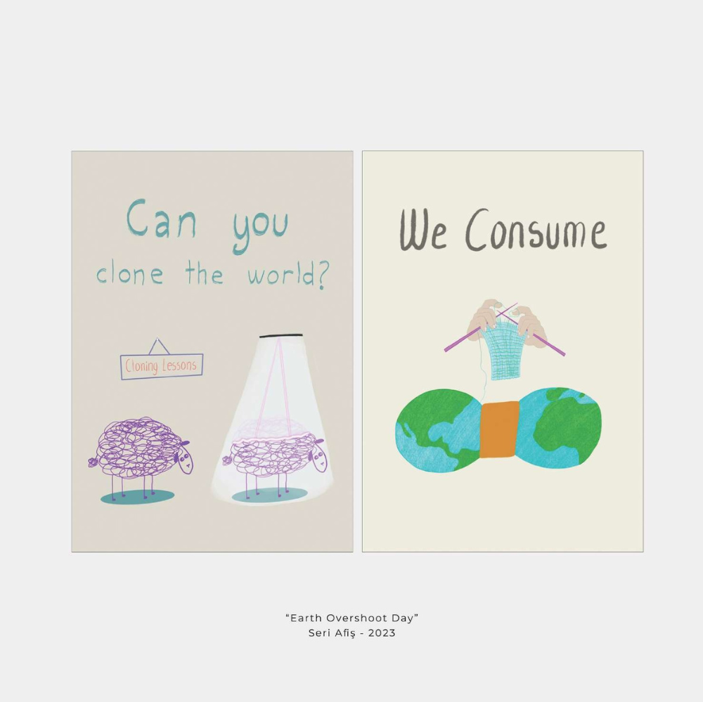 Earth Overshoot Day & Çevre Afişleri